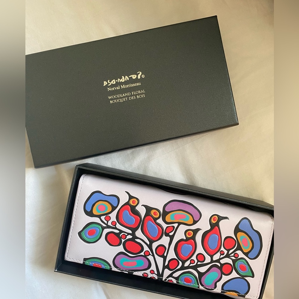 BNWT Norval Morriessau Woodland Floral Full Size Wallet